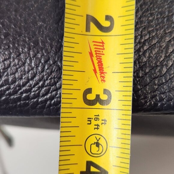 Borse in Pelle Purse w/ Fringe Detail Leather Italy Black - Picture 10 of 11